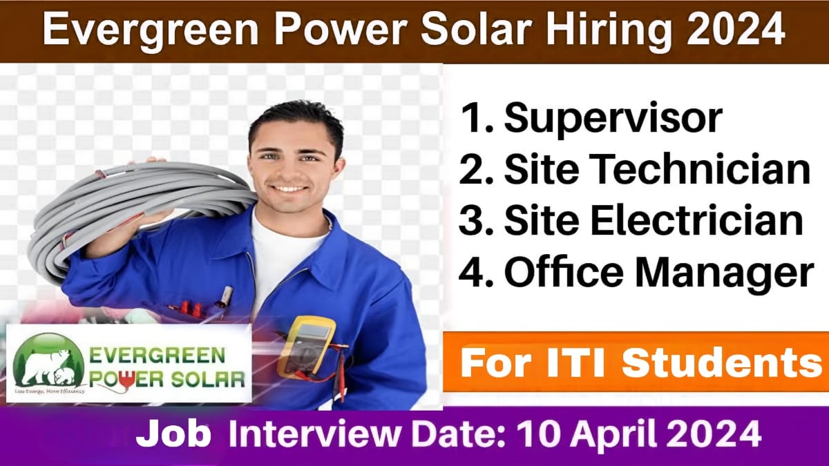 Evergreen Power Solar Hiring 2024